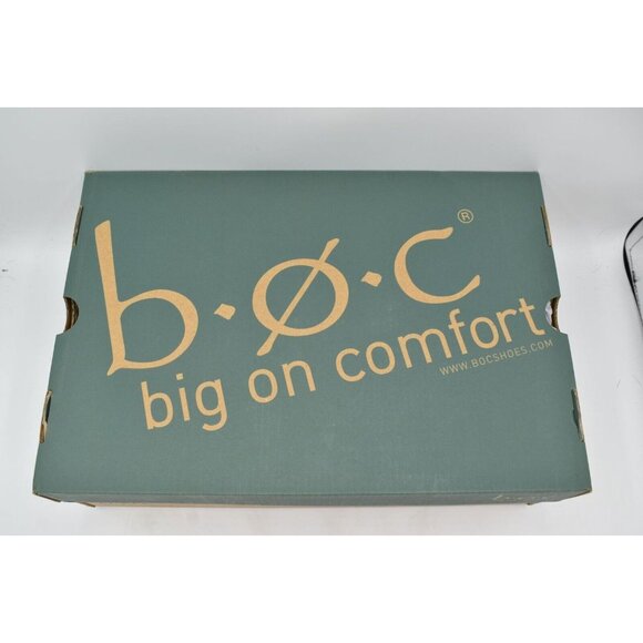 B.O.C By Born Womens Size 9 Alder Light Grey Nubuck PU Heeled Booties Boots - Picture 11 of 12